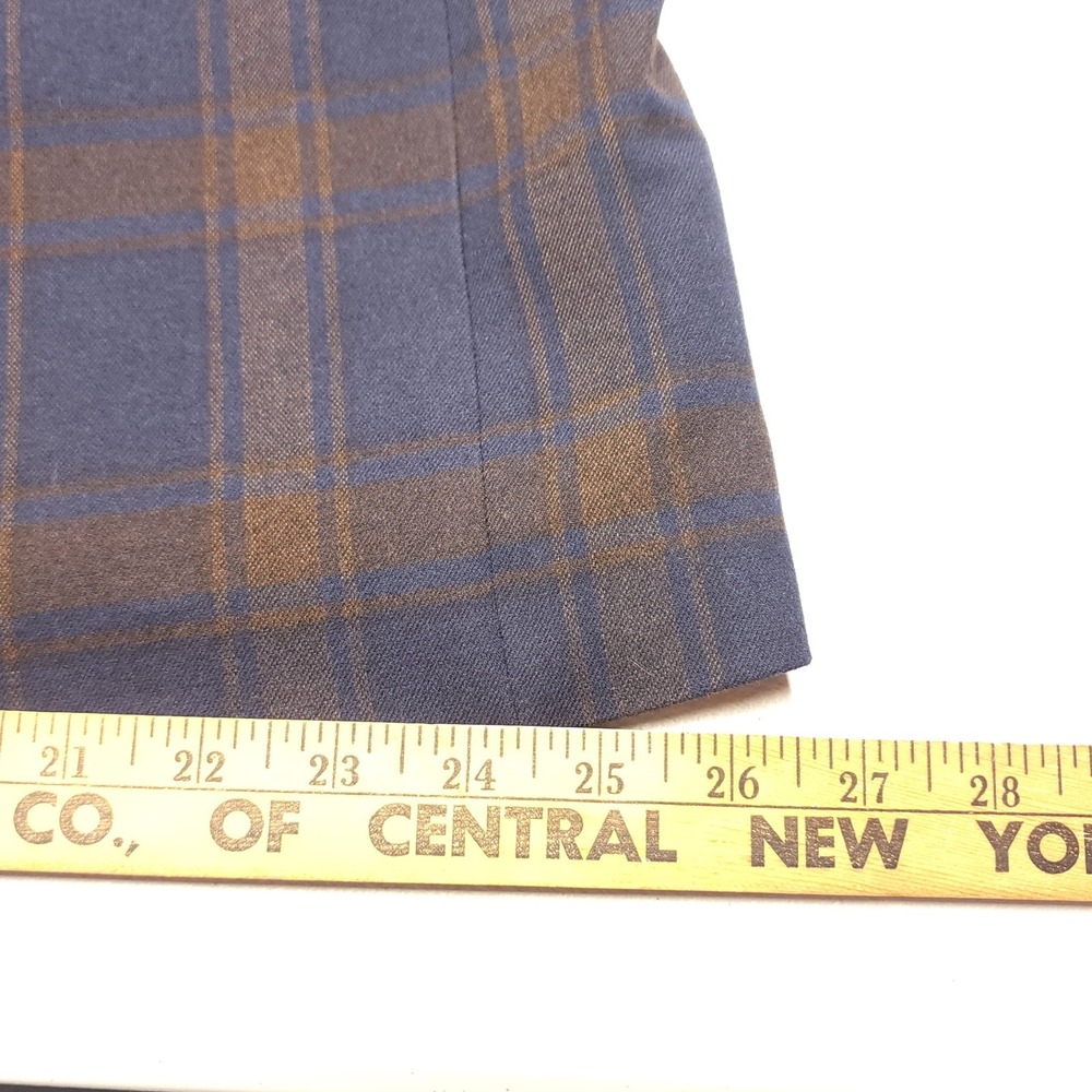 Lauren Ralph Lauren Lexington UltraFlex Men's 48R Blue Plaid Blazer NWT - Picture 13 of 16